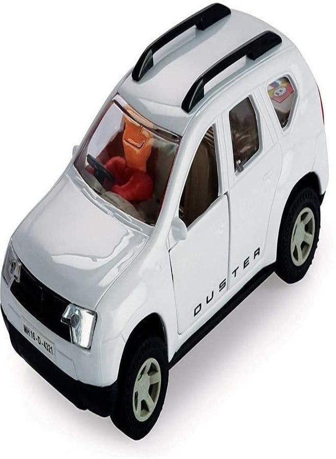 USCATALOG Pull Back Renault Duster Car Opening Doors Scaled Models Toys for Kids - Image 1